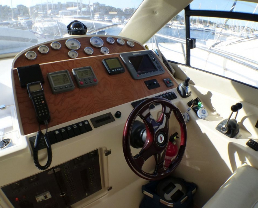 Vedette Rodman 41 Fly cockpit
